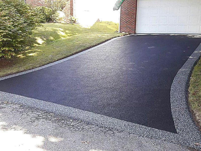 Driveway Resurfacing transformation