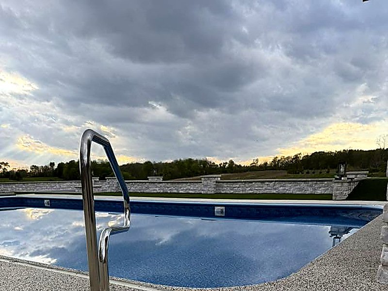 Pool Deck Resurfacing project